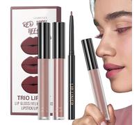 Lembeauty Lip Gloss Cream - Non-Sticky Intensive Moisturising - Lipstick Make Up Liner - For Girlfriend Travel Business Outdoor School Gift