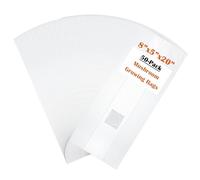 Lemecima 50-Pack Autoclavable Mushroom Growing Bag Bulk with Microporous Filter Patchs - Large 8"x5"x20" Extra 6 Mil Thick| Mushroom Cultivation Spawn Supply Myco Bag Bulk Substrate Bags