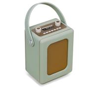 LEMEGA Class Classic DAB+ Retro Radio, Bluetooth, 20hr Battery,Light Green