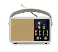 LEMEGA Class Finesse DAB+ Digital Radio with Colour Display - Premium Bluetooth Radio Alarm Clock with 60 Presets, Long Battery Life, Headphone Jack, Mains & Battery Powered, Rich Audio