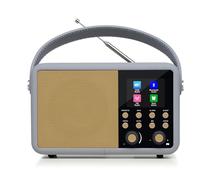 LEMEGA Class Finesse DAB+ Digital Radio with Colour Display - Premium Bluetooth Radio Alarm Clock with 60 Presets, Long Battery Life, Headphone Jack, Mains & Battery Powered, Rich Audio