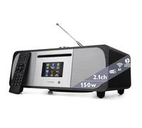 LEMEGA M6P CD Player, DAB & FM, Bluetooth, 150W HiFi,Subwoofer,Black Oak