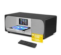 LEMEGA MSY6 CD Player,DAB/FM,Bluetooth Transmitter,100W Stereo HiFi | 2.4in colour display, 40 presets, remote control, acoustic wooden cabinet, headphone jack, EQ modes, dual alarms clock