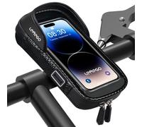 Bike Phone Holder Waterproof, Motorbike Phone Holder 360 Rotatable, Phone Holder for Bike, Motorcycle Phone Mount, Handlebar bag for iPhone 14/14Pro