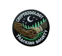 LEMEPINZ Friends of Wildlife 3 Inches Embroidery Patch, Iron On/Sew On Travel Embroidered Applique Patch, Travel Patches, Fabric Patches for Clothes Backpacks Hats, Adventure DIY Accessories Gifts