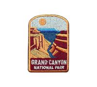 LEMEPINZ Grand Canyon National Park 3 Inches Embroidery Patch, Iron On/Sew On Travel Embroidered Applique Patch, Travel Patches, Fabric Patches for Clothes Backpacks Hats,Natural DIY Accessories Gifts