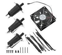 Lemfema Replacement Fan and Lid/Door Switch Kit