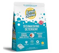 Lemi Shine Natural Dishwasher Pods | All-In-One Powder & Gel Dishwasher Detergent Pods with Powerful Citric Acid | Eco Friendly Dish Wash Cleaning Supplies (13 Count)