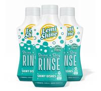Lemi Shine - Shine + Dry Natural Dishwasher Rinse Aid Hard Water Stain Remover (3 Pack)