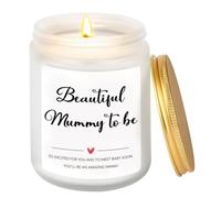 Lemicin Mum to Be Candle - Maternity Gifts for Mum to Be Pregnancy Candle for New Mummy Baby Shower Mum Expecting Lavender Scented Soy Wax 7oz