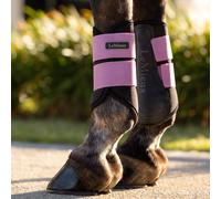 LeMieux Air-Tek Grafter Brushing Boots - Mallow - Dark Pink - Size: Small