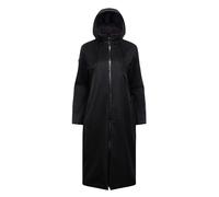 LeMieux All Elements Robe - Full-length Sherpa Fleece-lined - PFC-free Waterproof Fabric - Detachable Adjustable Peaked Hood - Black - UK6