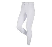 LeMieux Amara Knee Grip Jodhpurs for Women - Equestrian Riding Tights - Full Seat Ladies Horseback Riding Gear - (White/UK 10)