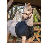 LeMieux Anti Rub Bib in Black with Elastic Belly Straps - Horse Wither Protection - Perfect Fit Chest Guard - XL