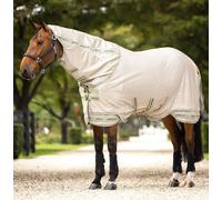 LeMieux Arika Armour-Tek Fly Rug - UV Protection - Antibacterial - Detachable Neck - Extended Belly Strap - Stone - 6ft9