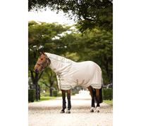 LeMieux Arika Armour-Tek Fly Rug - UV Protection - Antibacterial - Detachable Neck - Extended Belly Strap - Stone - 6ft6