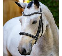 LeMieux Arika Anatomic Cavesson Bridle - Brown/Silver - Pony
