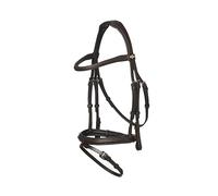 LeMieux Arika Classique Flash Bridle - Brown - Cob