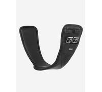 LeMieux Arika Contoured Dressage Girth - Soft Supple Leather - Shaped Around Elbows - D-Ring for Attachments - Black - 55cm/22"