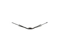 LeMieux Arika Dressage Anatomic Headpiece - Brown/Silver - X-Full