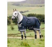 LeMieux Arika Featherweight Rug - Waterproof Outer - Antibacterial Anti-static Lining - Silicone-Covered Fillet Strap - Navy - Size 5Ft 6Inch