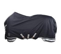 LeMieux Arika Featherweight Rug - Waterproof Outer - Antibacterial Anti-static Lining - Silicone-Covered Fillet Strap - Navy - 6ft9ins