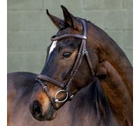 LeMieux Arika Flash Bridle - Brown - Size: Pony