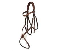 LeMieux Arika Grackle Bridle - Havana/Silver Pony