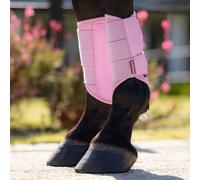 LeMieux Arika Mesh Brushing Boots Fondant Large, Pink