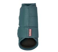 LeMieux Arika Mesh Brushing Boots for Horses - Lightweight and Ventilated - Sweat-Wicking Mesh - Fits Front or Hind Legs - Jungle - Large