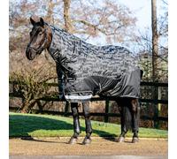 LeMieux Arika Reflective 200g Detach-A-Neck Turnout Rug Black - Black - Size: 5ft 9inch