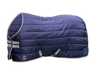LeMieux Arika Stable-Tek 100g Rug - Breathable - Antibactieral & AntiStatic Lining - Moisture & Stain Repellent - Navy - 6ft6ins