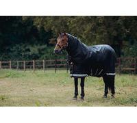 LeMieux Arika Storm-Tek Rug 350g Turn Out Rug - 1200 Denier - Detachable Neck - Black - 6ft0