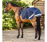 LeMieux Arika Waterproof Quarter Sheet Fleece Lined Exercise Ride On Rug Navy