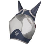 LeMieux Horse Armour Shield Pro Half Masks in Navy - Breathable Bamboo Lining - UV Protection - Medium