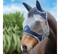 LeMieux Horse Armour Shield Pro Half Masks in Navy - Breathable Bamboo Lining - UV Protection - S