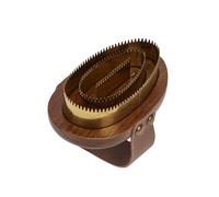 LeMieux Artisan Metal Curry Comb - Brown