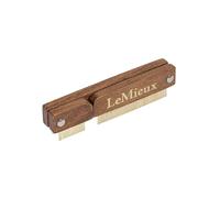 LeMieux Artisan Quarter Mark Comb - Brown