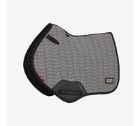 LeMieux Aspen Close Contact Square Herringbone - Black Stripe - Size: Medium