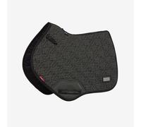 LeMieux Aspen Close Contact Square Houndstooth - Black Print - Size: Medium