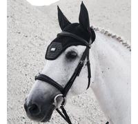 LeMieux Aspen Fly Hood Houndstooth - Black Print - Size: Large