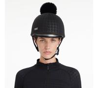 LeMieux Aspen Horse Riding Hat Silk - Houndstooth
