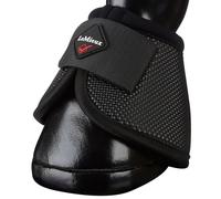 LeMieux Ballistic Overreach Horse Boots - Over Reach or Bell Boots for Horses - Protective Gear and Training Equipment - Equine Boots, Wraps & Accessories (Black/XLarge)
