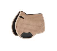 LeMieux Bijoux Suede General Purpose Square - Equestrian Horse Riding GP Saddle Pad - Mink - Large