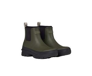 LeMieux Bramshaw Chelsea Welly - Waterproof Equestrian Yard Boots - Cushioned Neoprene Lining - Olive - UK3