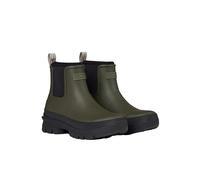 LeMieux Bramshaw Chelsea Welly - Waterproof Equestrian Yard Boots - Cushioned Neoprene Lining - Olive - UK8