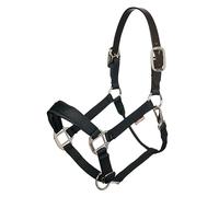 LeMieux Breakaway Halter for Horses & Ponies in Black - Premium Nylon - Easy to Use - Cob