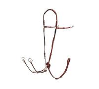 LeMieux Breastplate with D-Ring Attachment - Chestnut - Cob