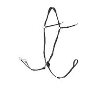 LeMieux Breastplate with Detachable Martingale - Black - Size: Cob
