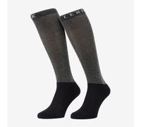 LeMieux Brilliance Competition Sock - Black - Size: Medium